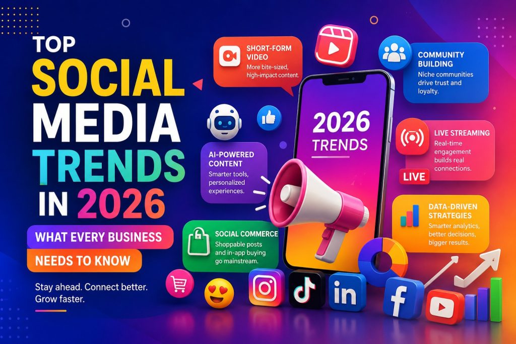 Top Social Media Trends in 2026: What Every Business Needs to Know